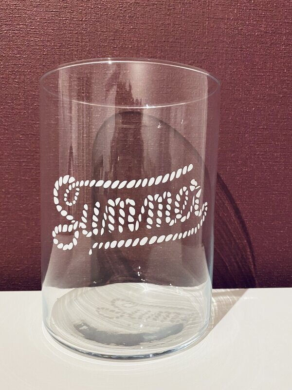 Deko Glas oder Vase Summer
