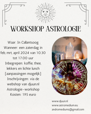 Workshop astrologie