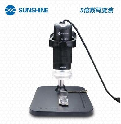 SUNSHINE DM-1000S – microscope numérique Portable, zoom numérique 5x, grossissement 1000X
