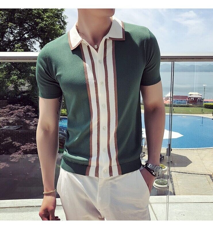 Button Through Polo