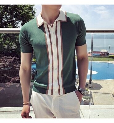 Button Through Polo