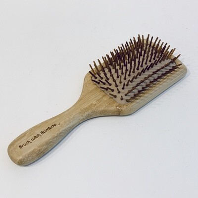 Bamboo Hairbrush - Brush w. Bamboo 