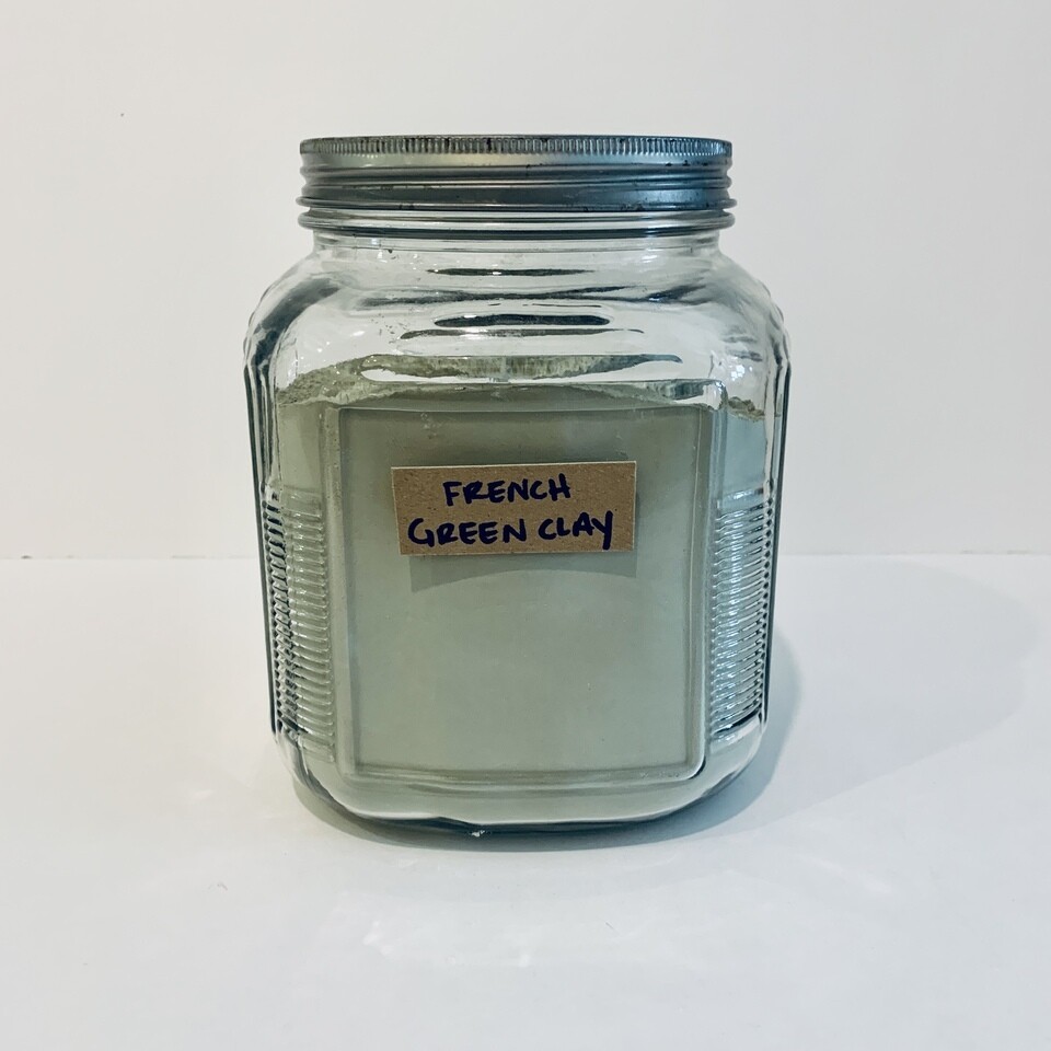 French Green Clay - by the ounce 