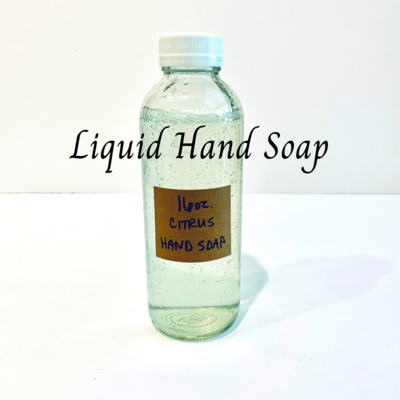 Liquid Hand Soap, Citrus - by the ounce