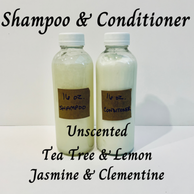Liquid Shampoo and Conditioner - by the ounce
