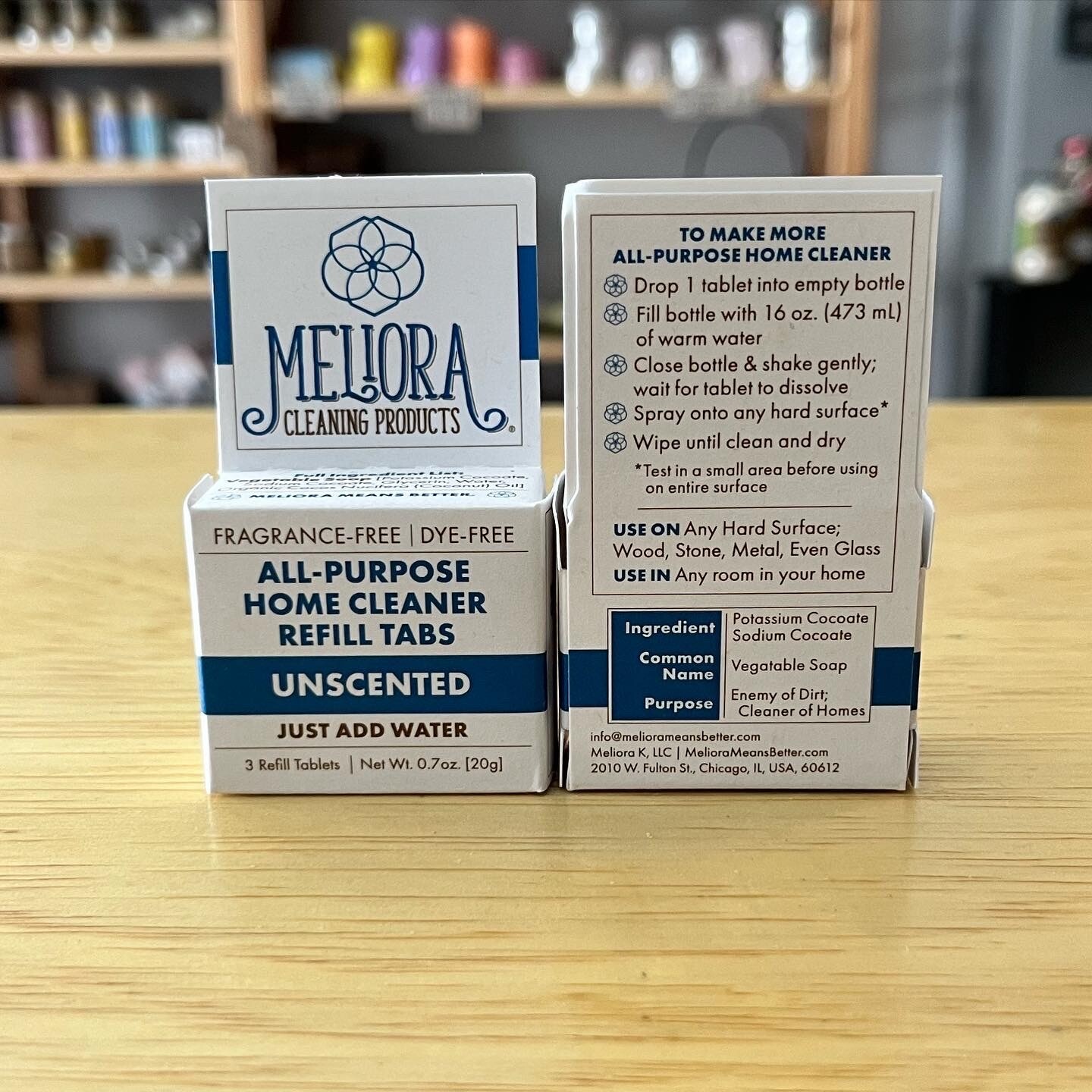 AllPurpose Cleaner Tabs Meliora Cleaning Life Unplastic