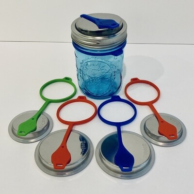 PopTop Sealable Jar Lid - EcoJarz