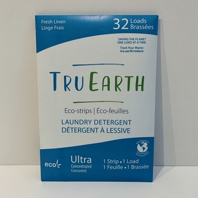 Laundry Detergent Strips, Fresh Linen - Tru Earth