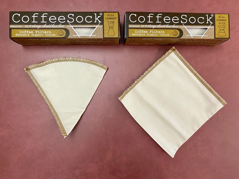 Chemex Coffee Filter 2pk, Reusable - CoffeeSock