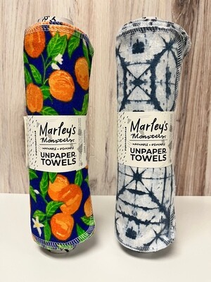 Unpaper Towels, Rolled (12-pk) - Marley's Monsters