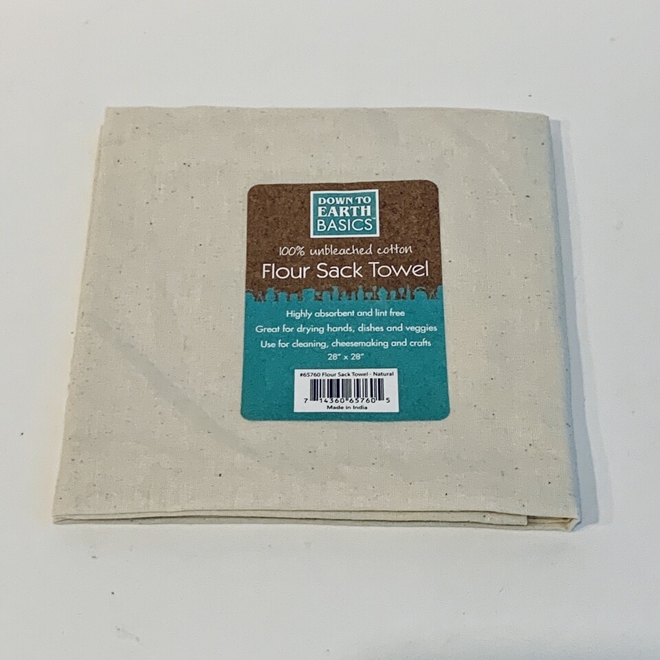 Unbleached Cotton Flour Sack Towel