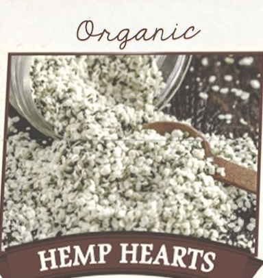 Hemp Hearts, Organic - by the ounce