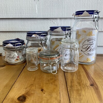 STORAGE JARS + CONTAINERS