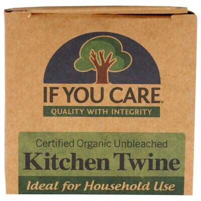 Natural Cooking Twine, Organic, 200ft - If You Care