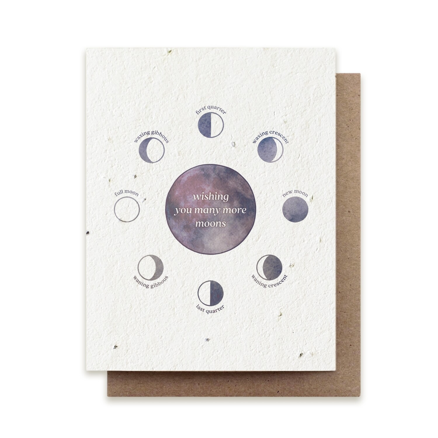 Seed Paper Card, Herb - The Bower Studio