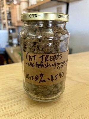 Cat Treats, Whitefish - by the ounce