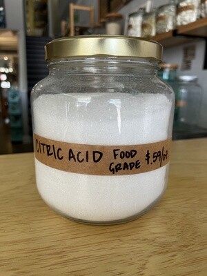 Citric Acid - by the ounce
