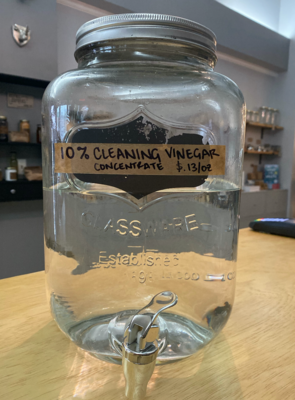 10% Distilled White Vinegar, Cleaning, Home & Garden - by the ounce 