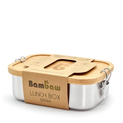 Bamboo Lunch Box, 1200ml - Bambaw