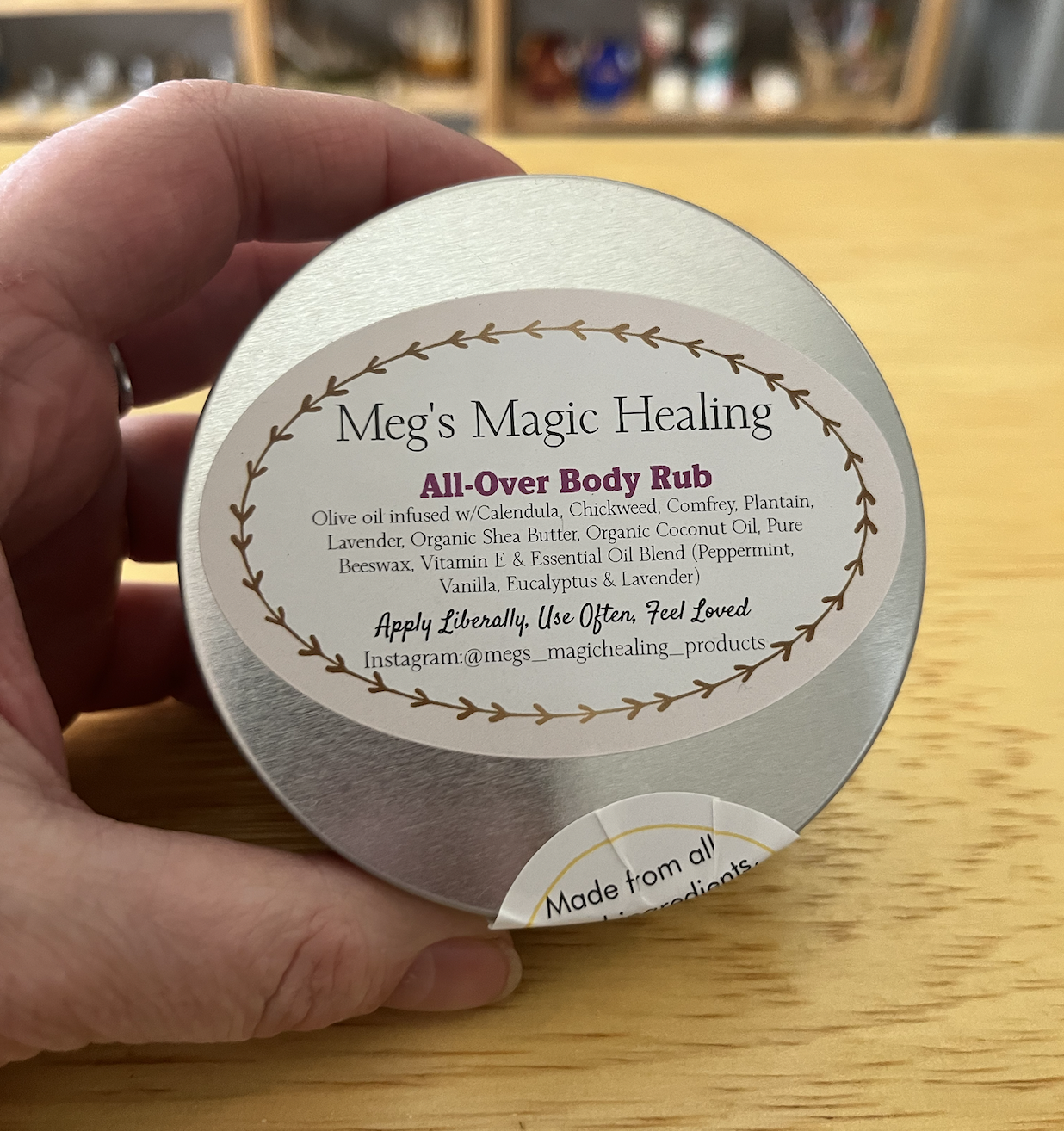 All-Over Body Rub - Megan's Magic Healing 