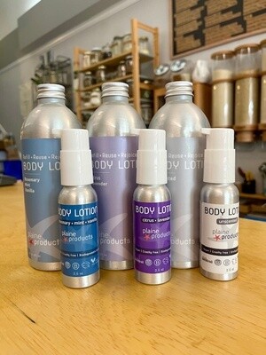Body Lotion (w. bottle return) - Plaine Products 