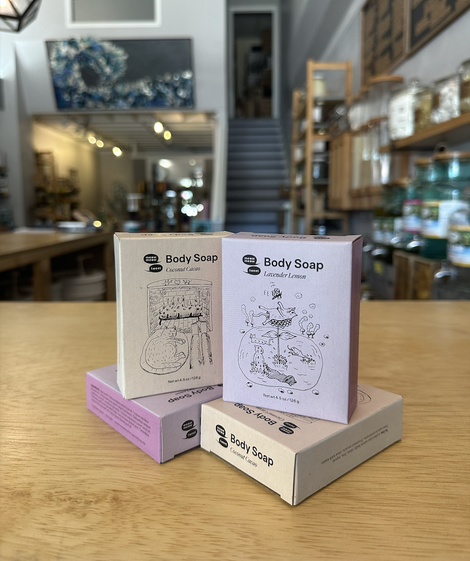 Body Soap Bar - Meow Meow Tweet