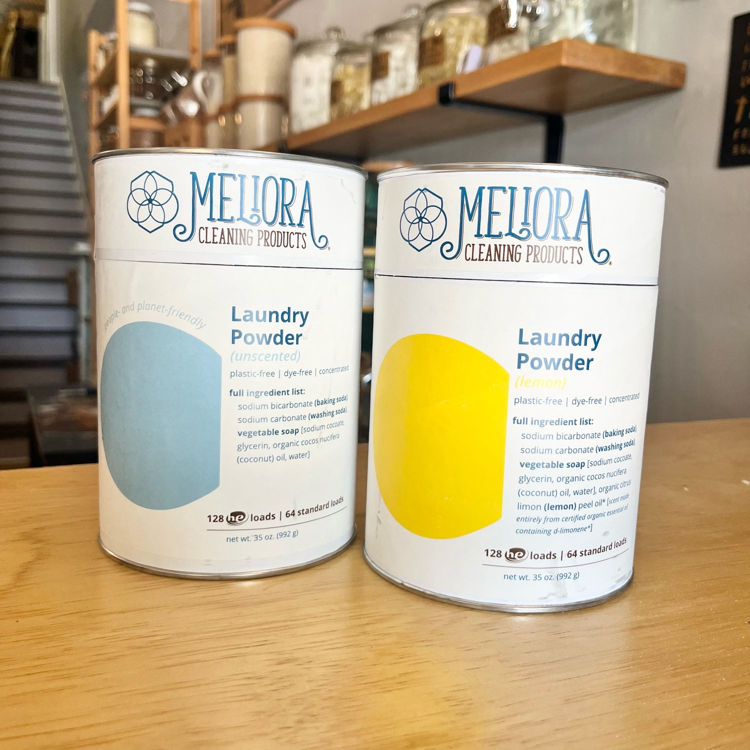 Laundry Powder, 35oz Canister - Meliora Cleaning 
