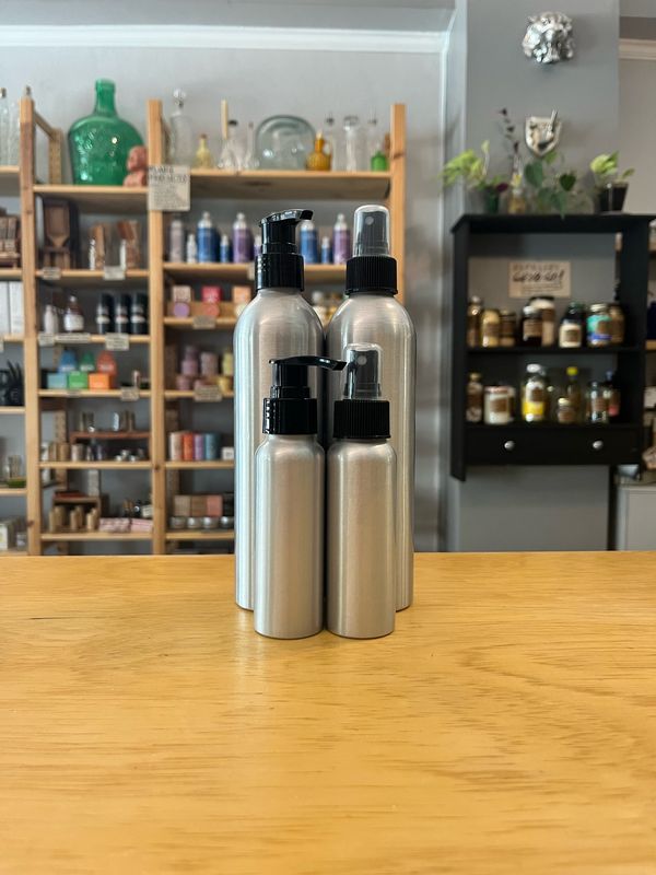 Aluminum Bottles and Lids