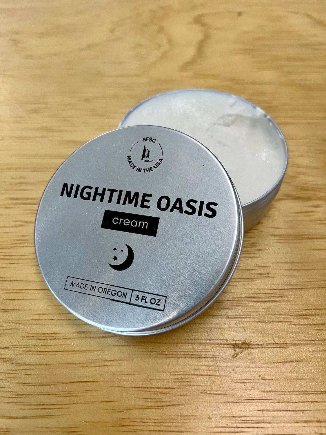Nightime Oasis Cream, 3oz - SFSC 