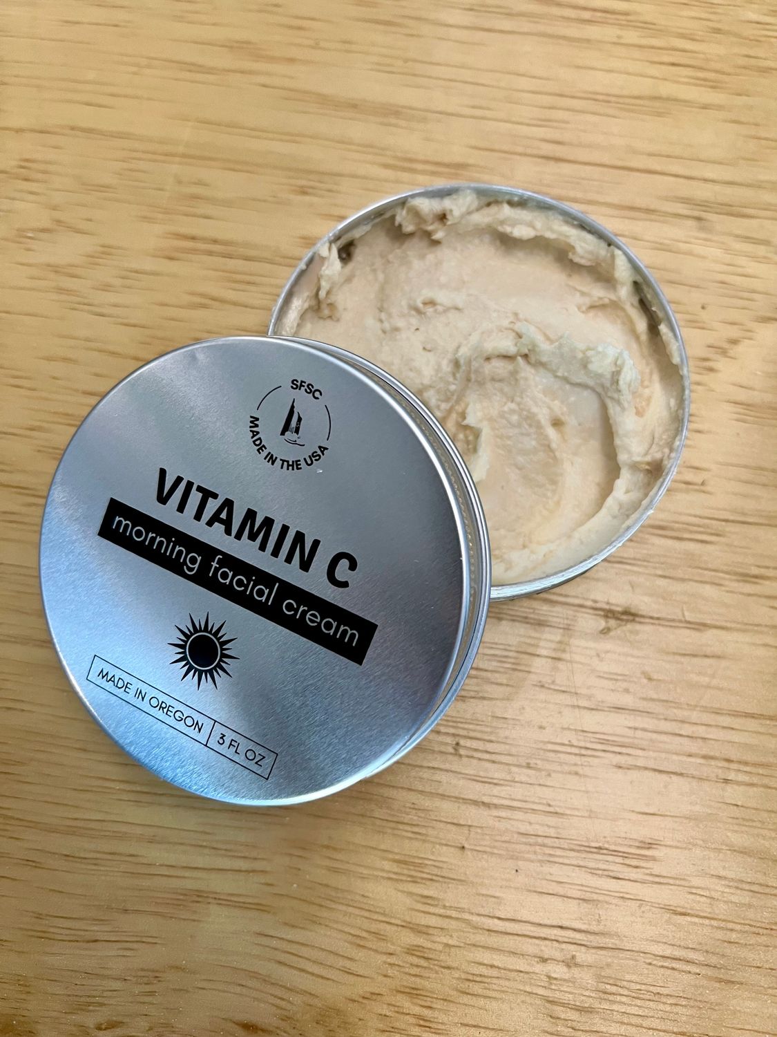 Vitamin C Morning Facial Cream, 3oz - SFSC
