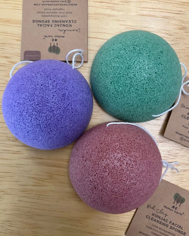 Konjac Facial Cleansing Sponge - Me Mother Earth