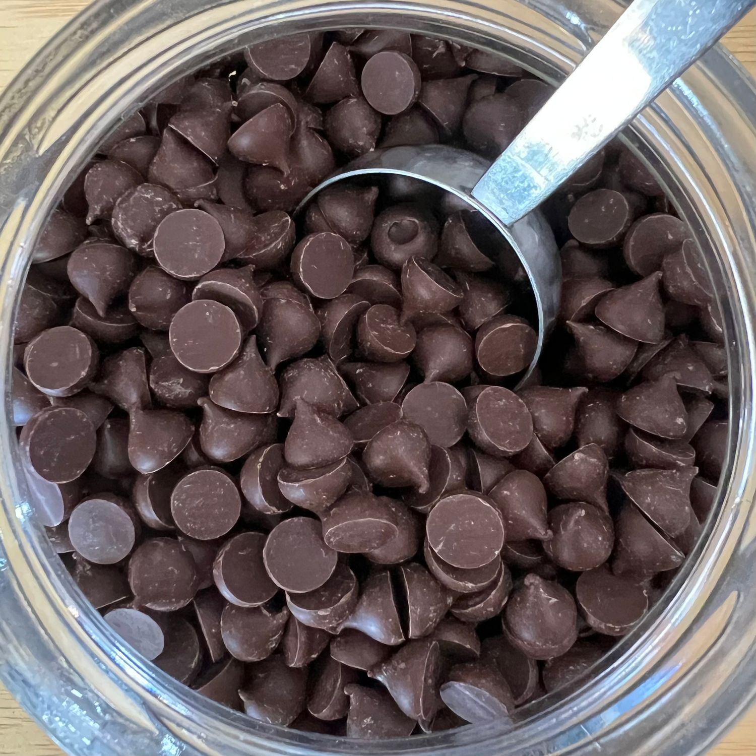 Chocolate Chips, Organic + Fair Trade - by the oun