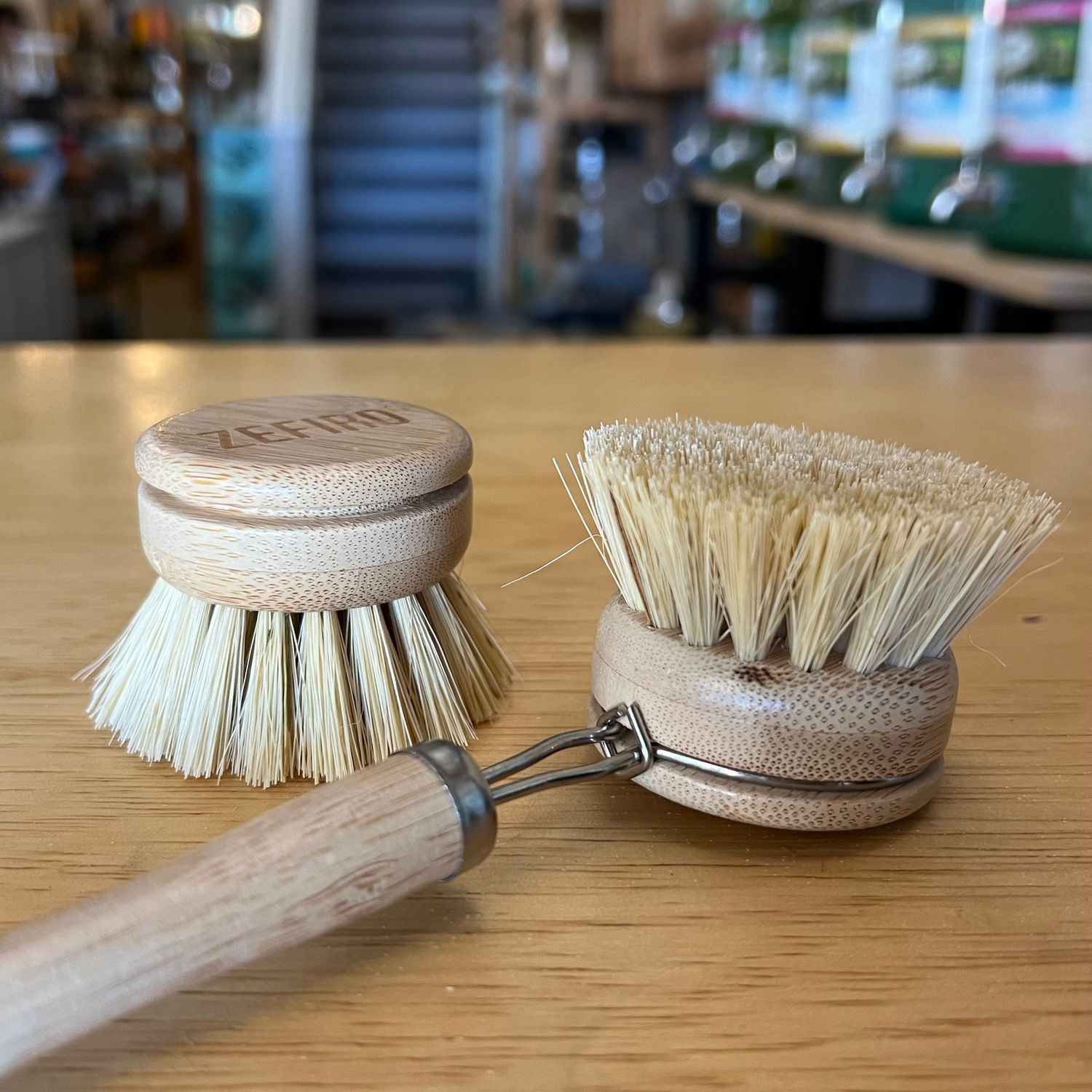 Long Handle Dish Brush and Replacement Heads 
