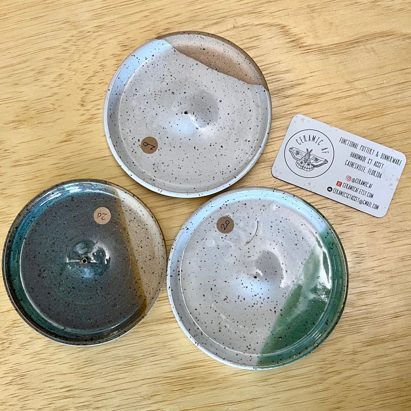 Ceramic AF Incense Dish 