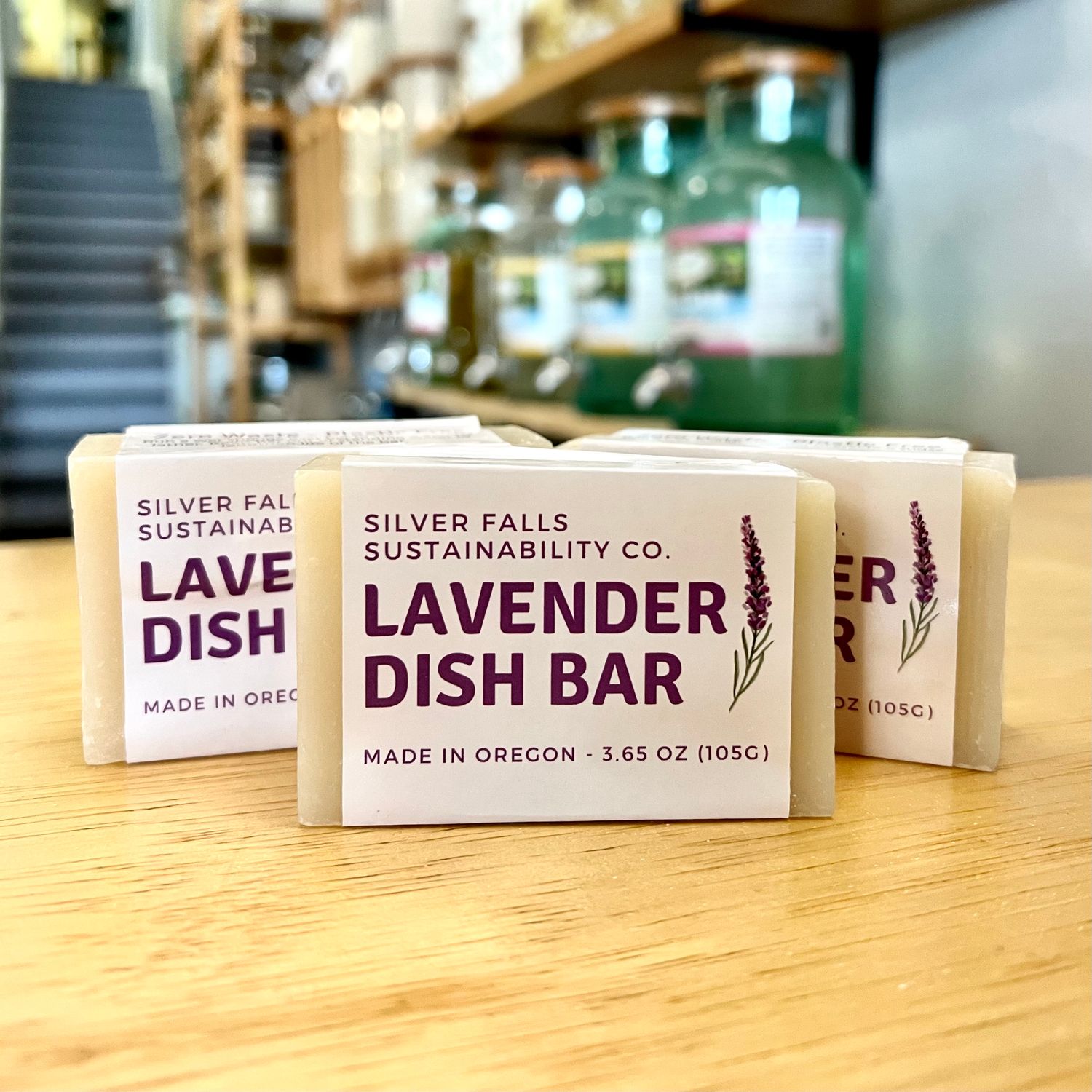Lavender Dish Bar - Silver Falls Sustainability Co