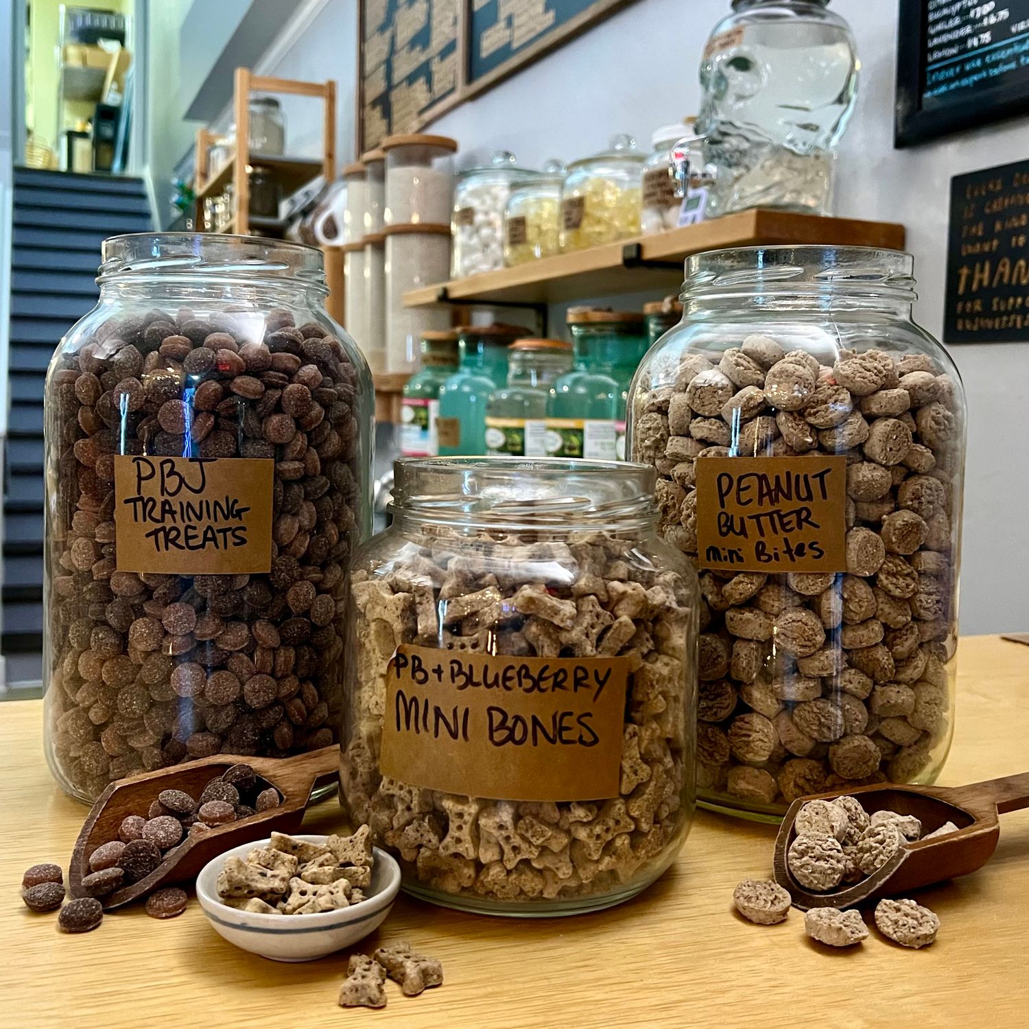 Healthy Baked Dog Treats - by the ounce 