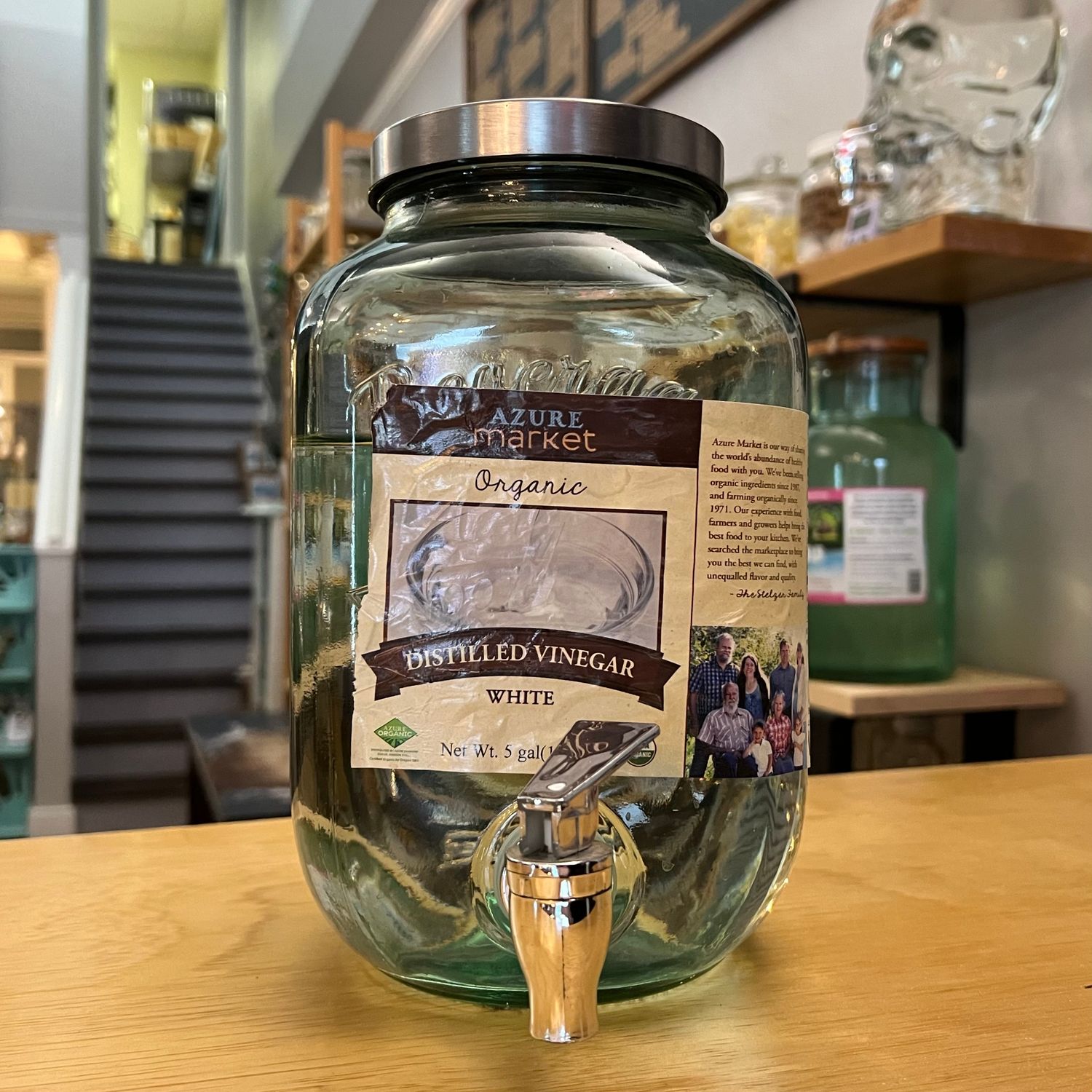 11.6% Distilled White Vinegar, Organic, Non-GMO - by the ounce 
