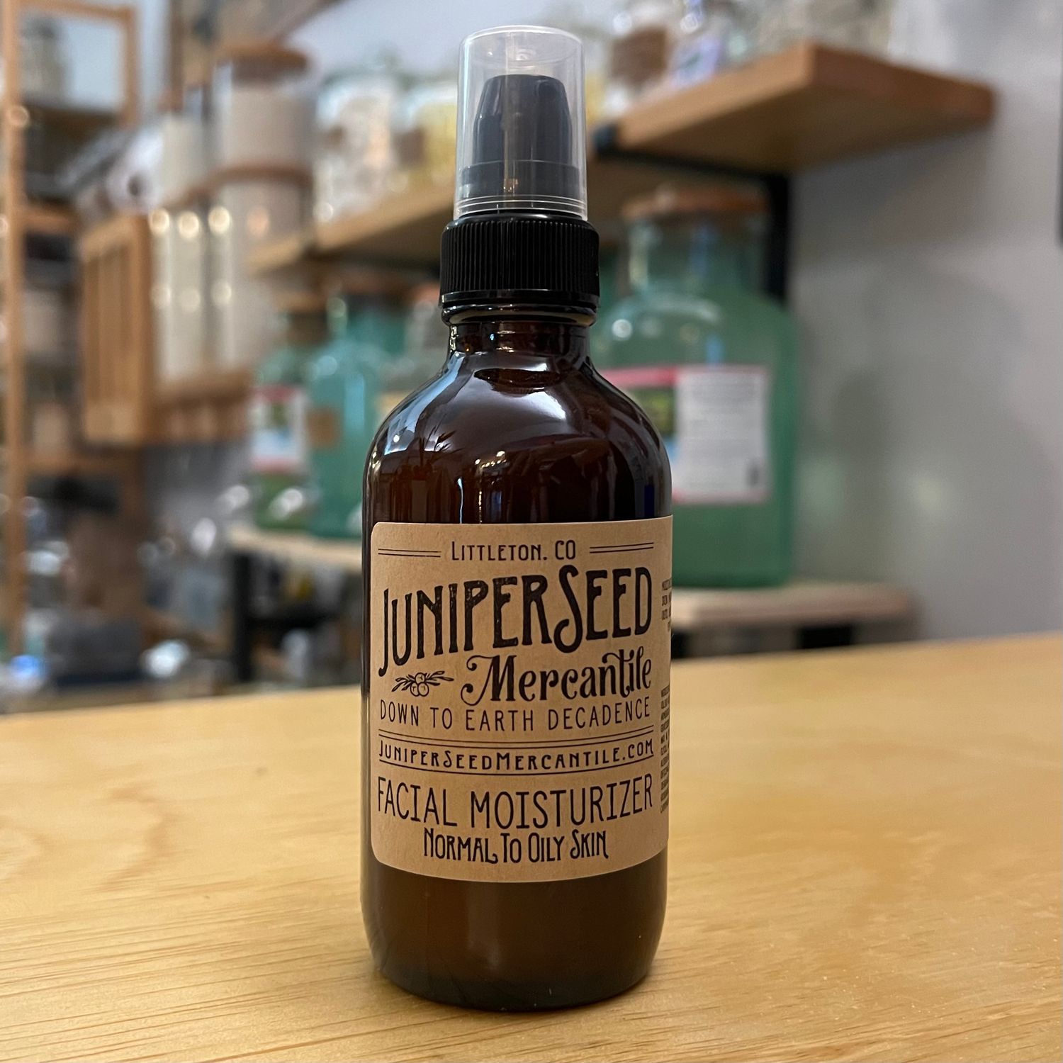 4oz Facial Moisturizer, Normal to Oily Skin - Juniperseed Mercantile