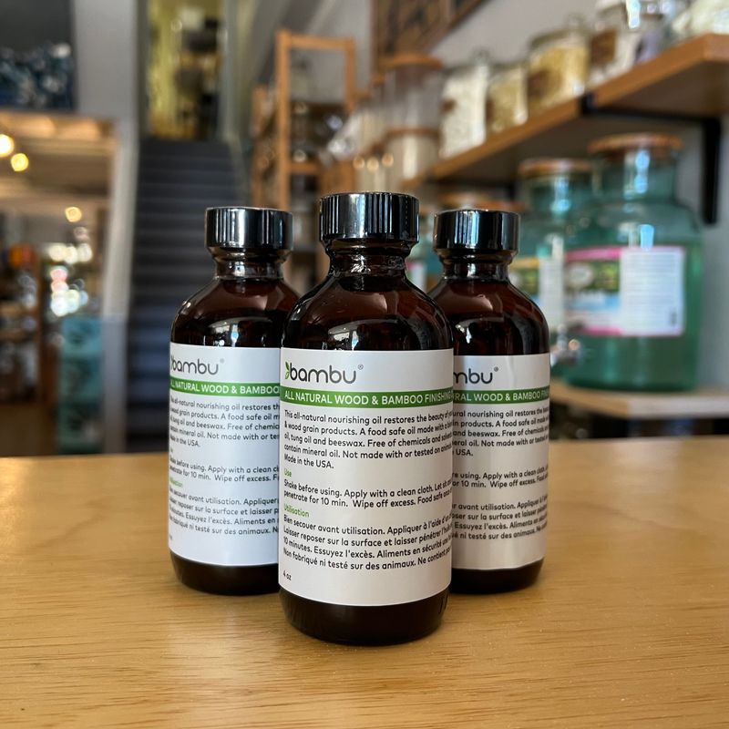 Bamboo & Wood Grain Finishing Oil - Bambu 