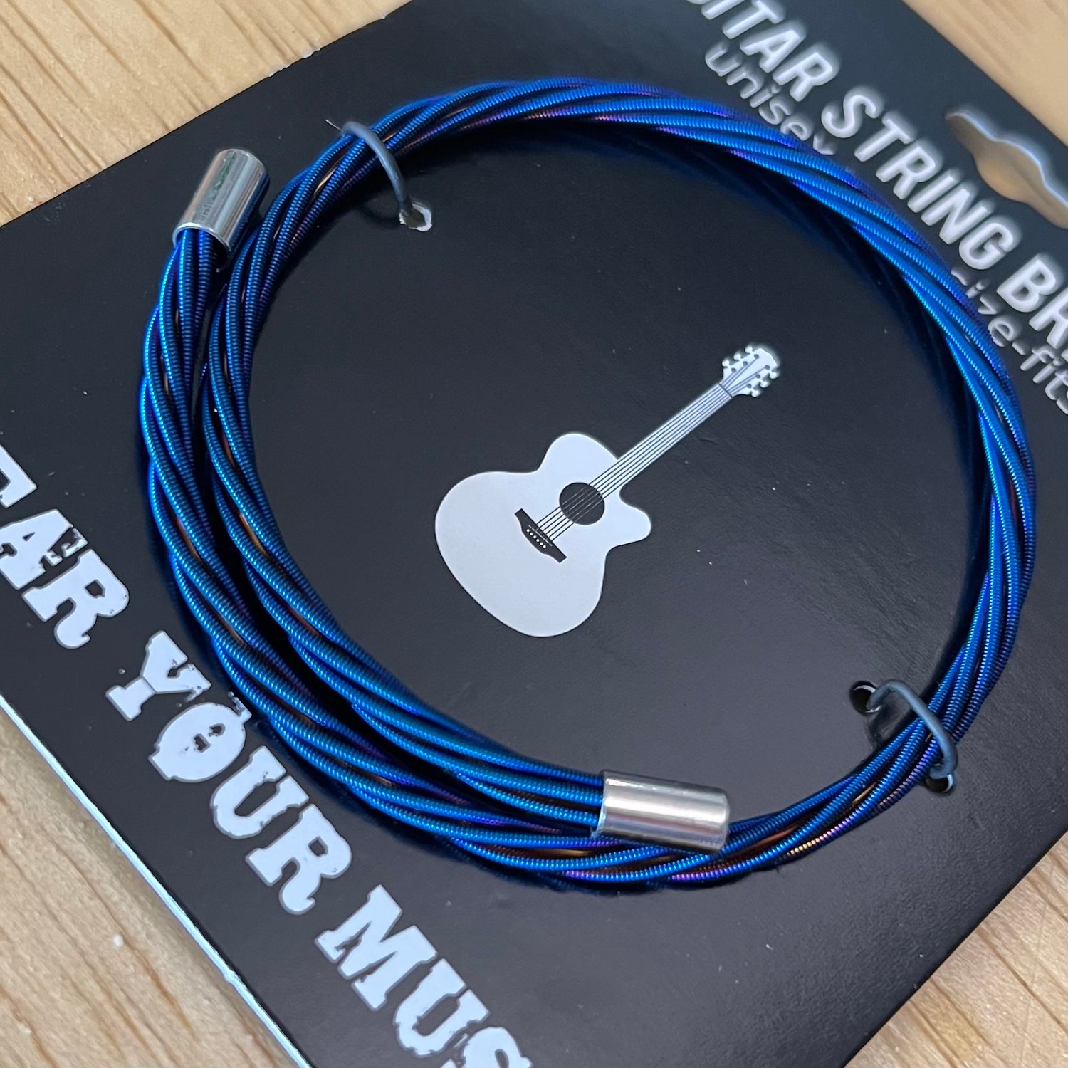 Repurposed Guitar String Bracelet - Wear Your Music