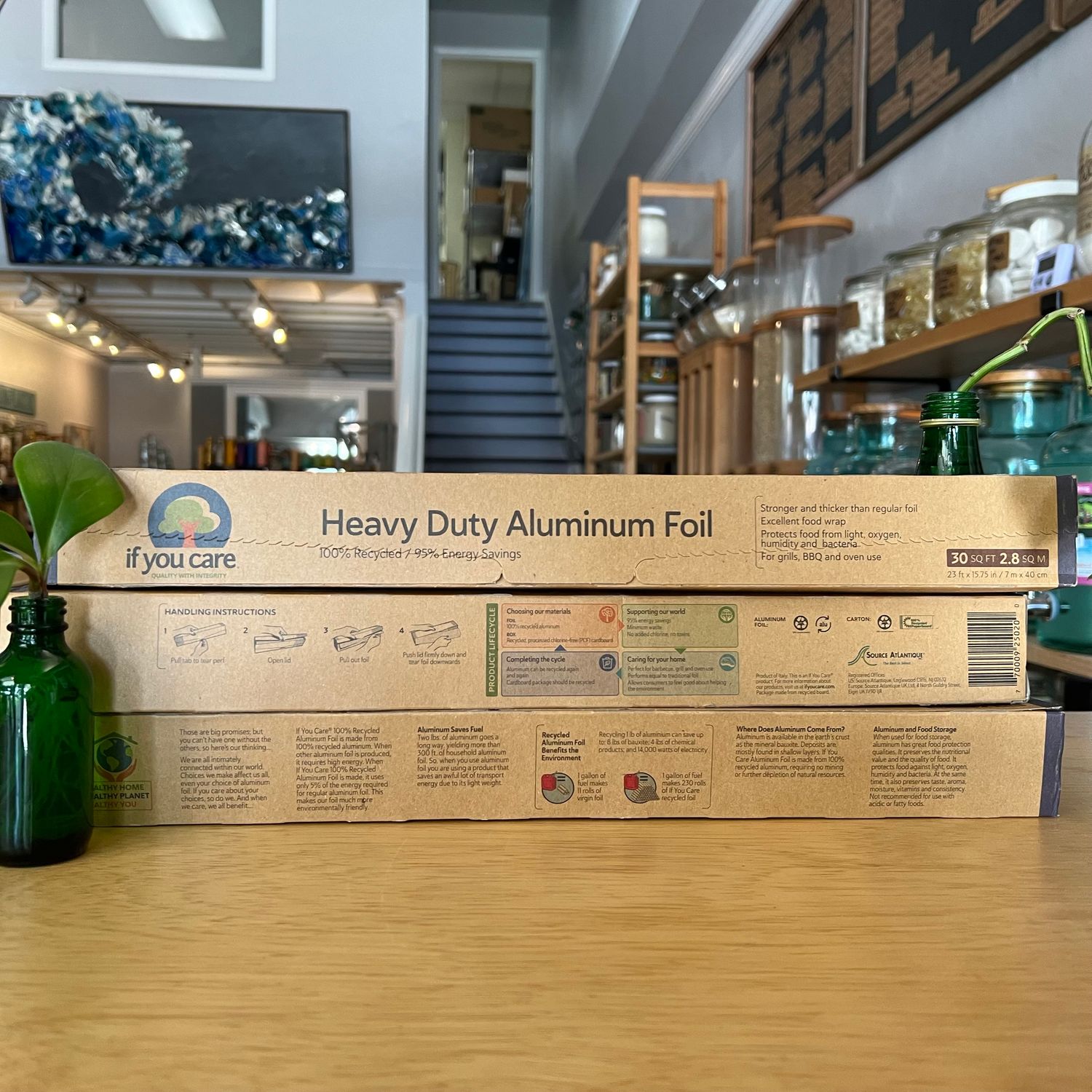 Aluminum Foil, Heavy Duty, 100% Recycled