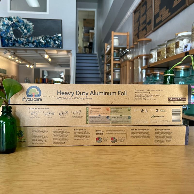 Aluminum Foil, Heavy Duty, 100% Recycled