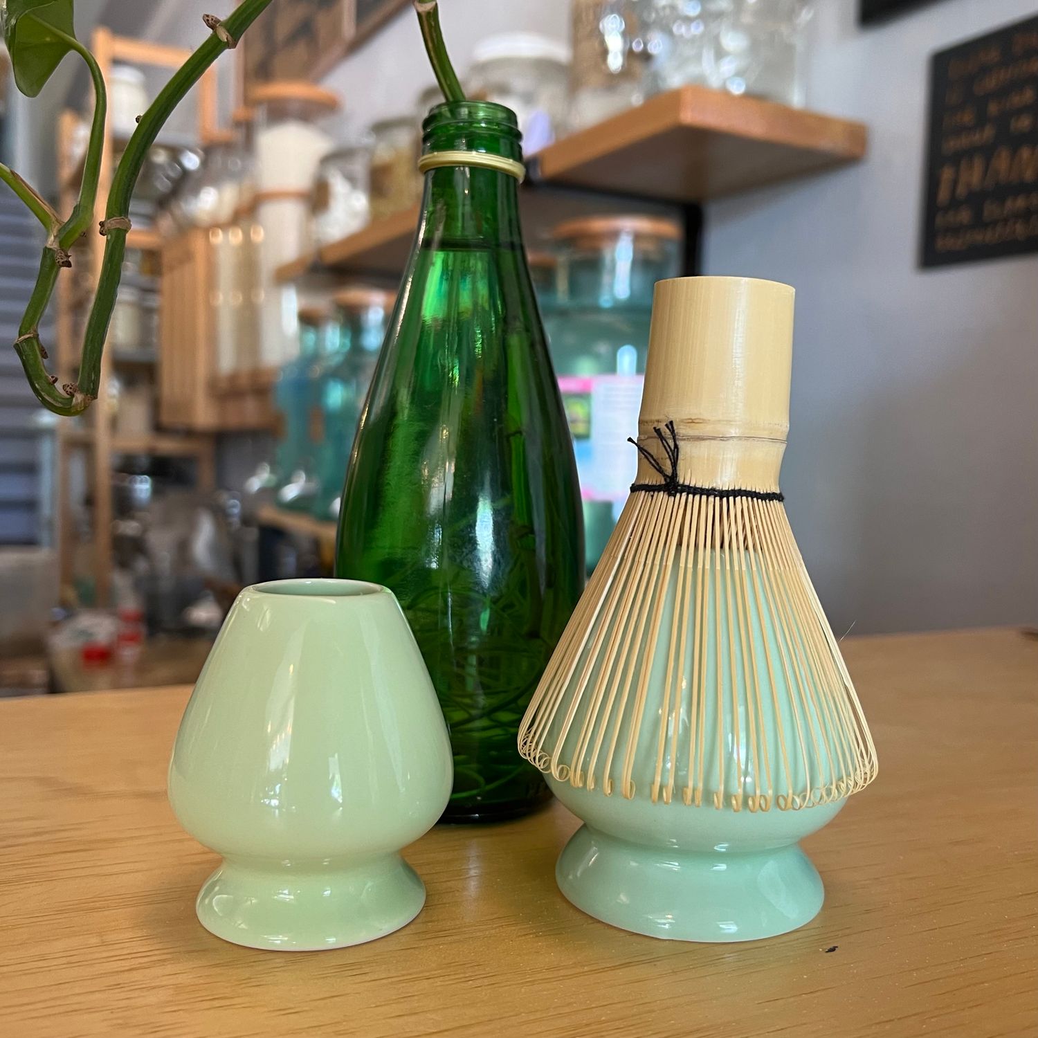 Matcha Whisk Holder, Porcelain