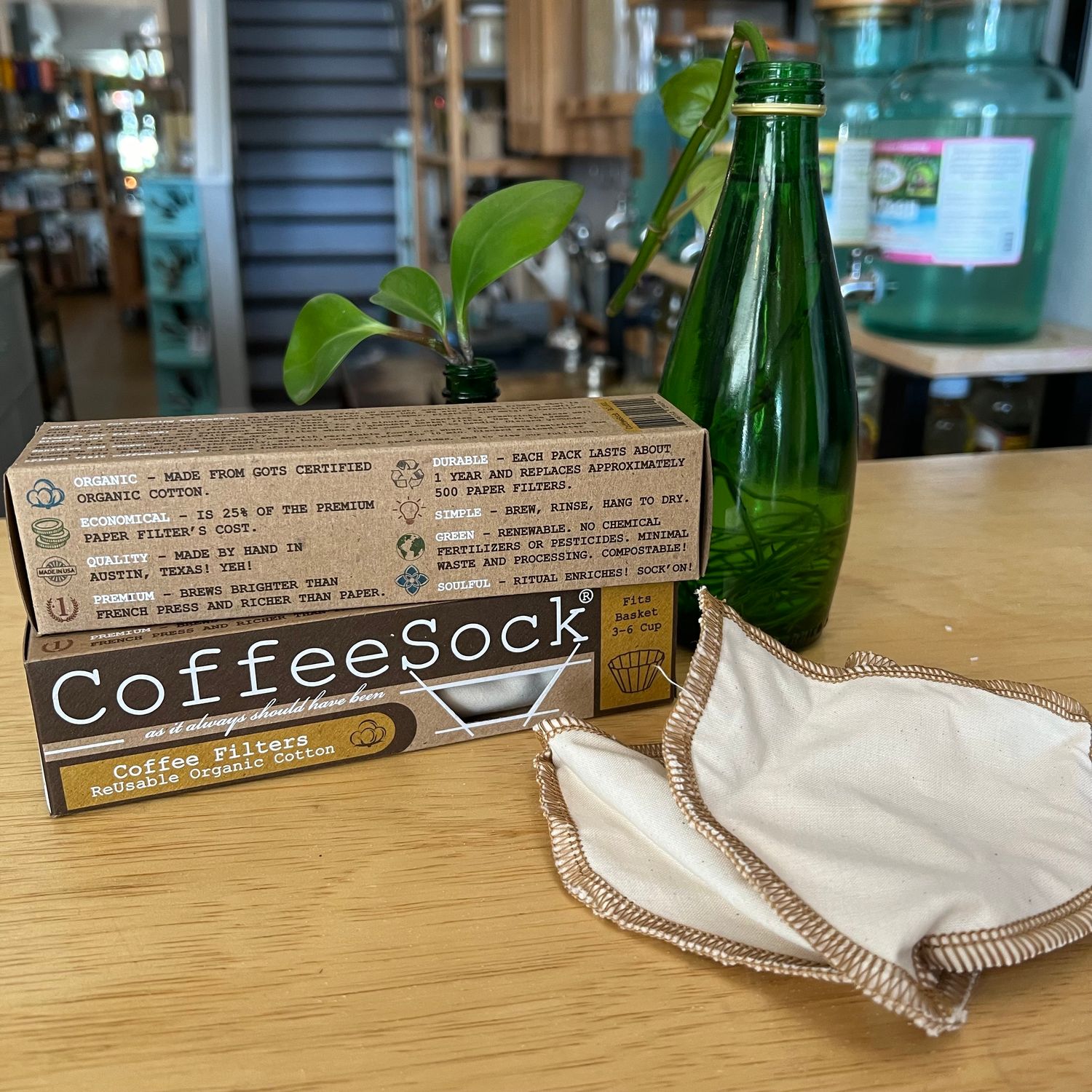 Basket or Cone Reusable Filter 2pk - CoffeeSock
