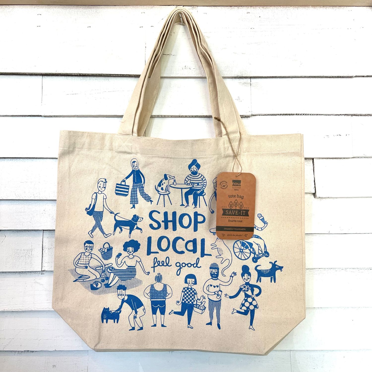 Shop Local Tote, 18x4x15