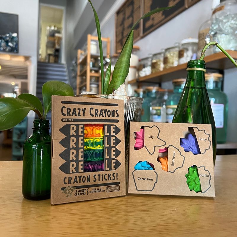 Crazy Crayons, 100% Recycled