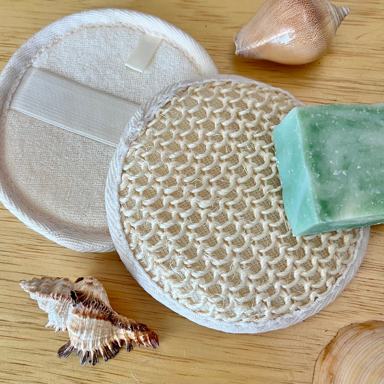 Natural Bath + Body Pad, Sisal 