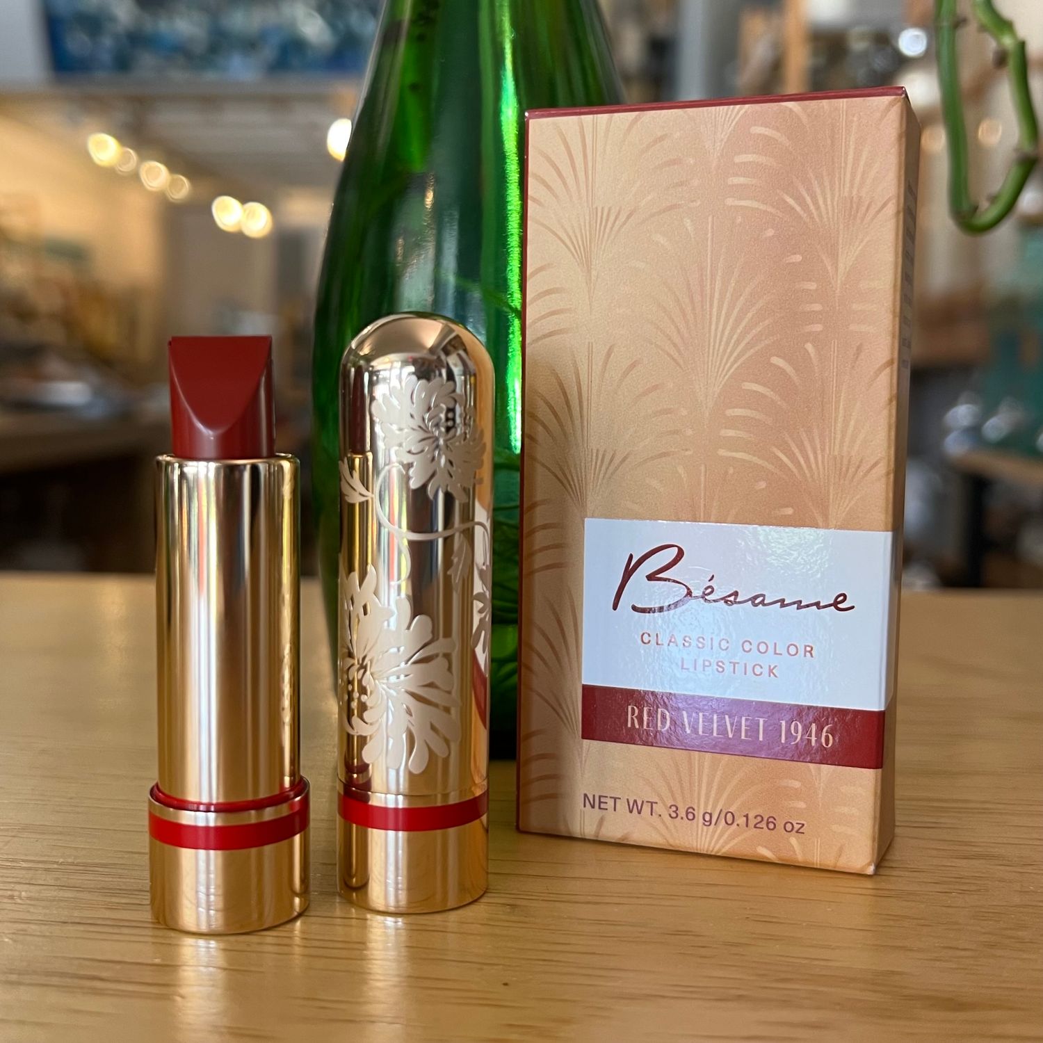Red Velvet 1946, Lipstick - Besame Cosmetics