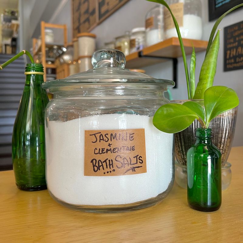 Bath Salts, Jasmine + Clementine - by the ounce