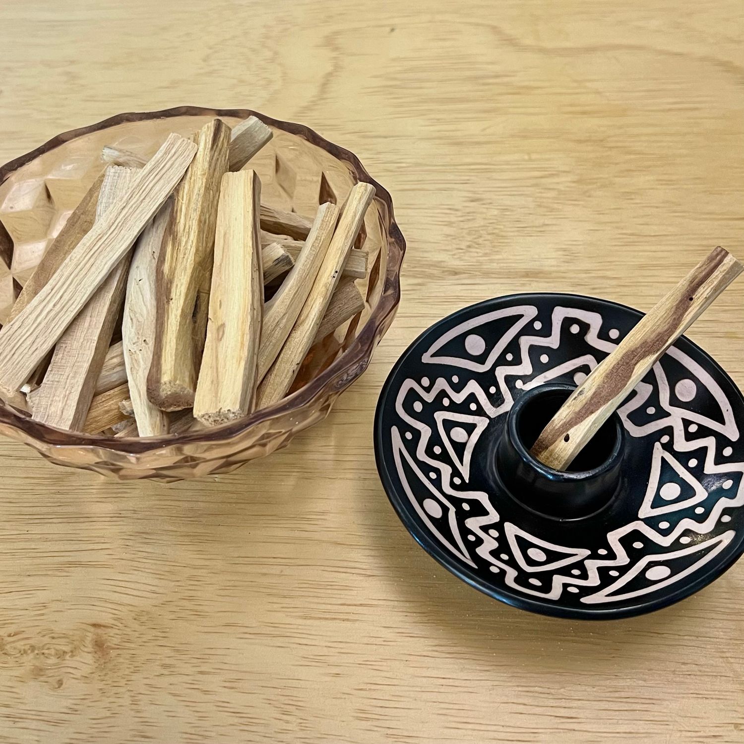 Ceramic Palo Santo Holder